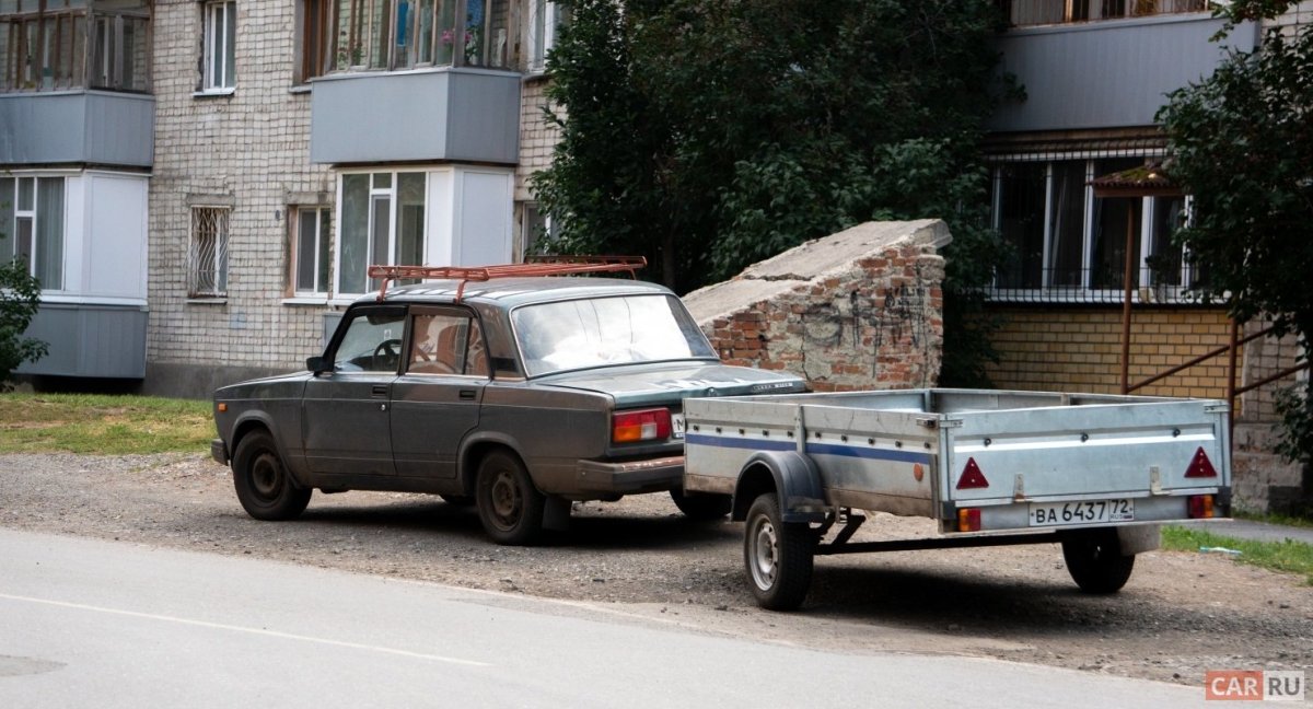 ВАЗ 2102 С прицепом 2102