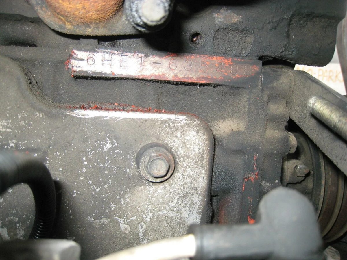 Номер двигателя Isuzu NQR 71