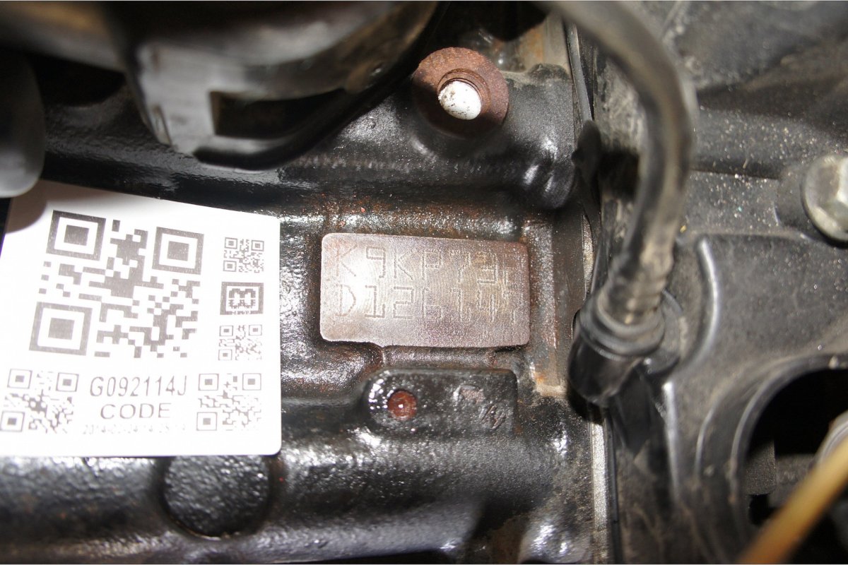 Номер двигателя к9к Рено