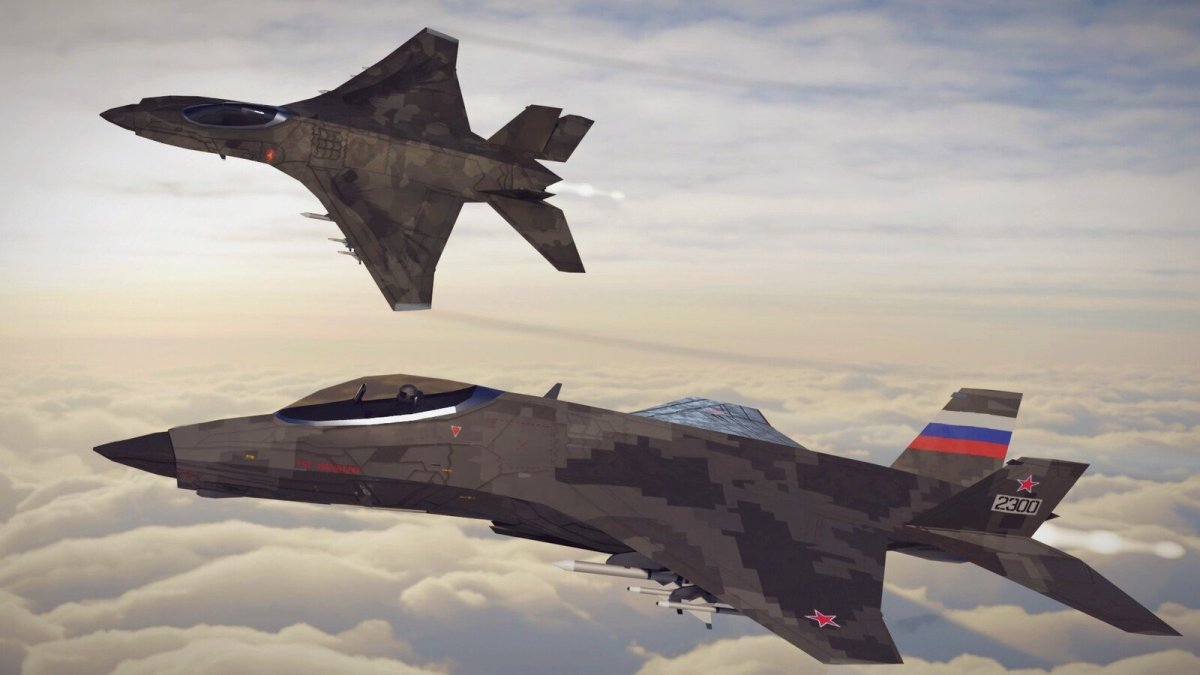 Новый миг-41 истребитель 6 поколения