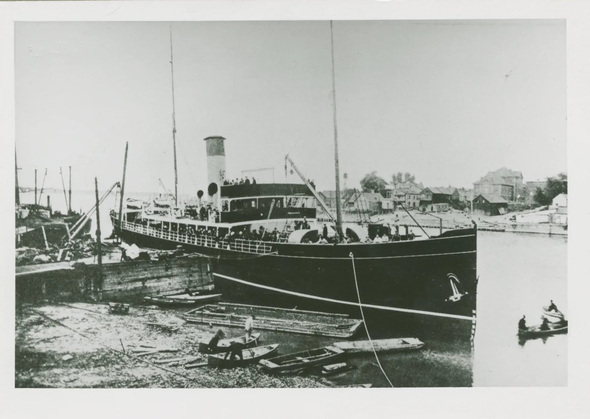 Пароход Бирма 1912