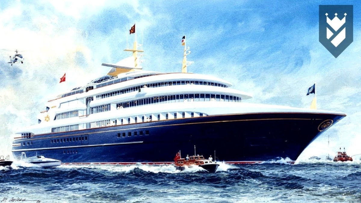 Яхта Британия королевы