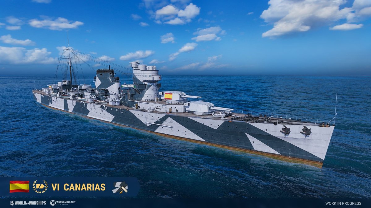 Canarias крейсер