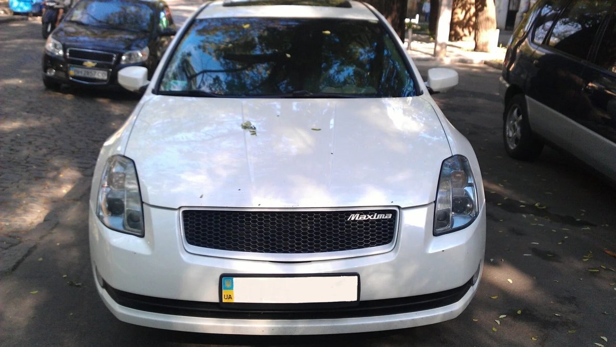 Nissan maxima a34 решетка радиатора