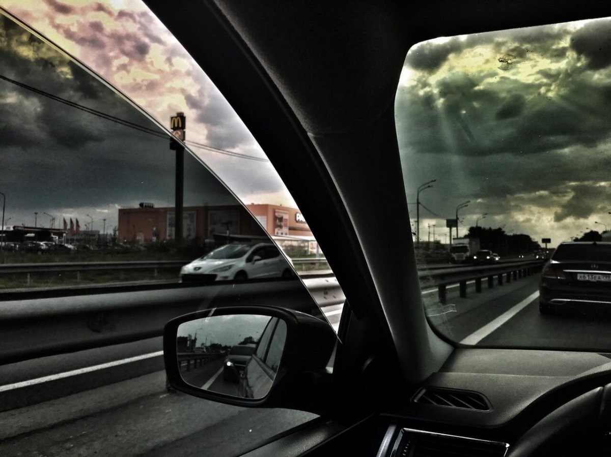 Тонированное авто