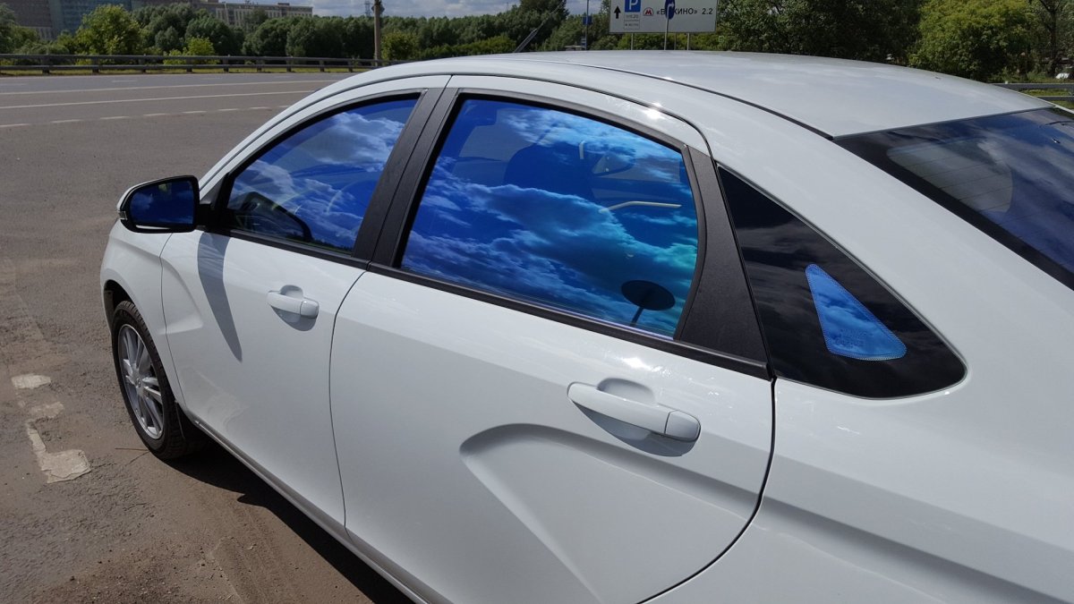 Волга тонировка хамелеон