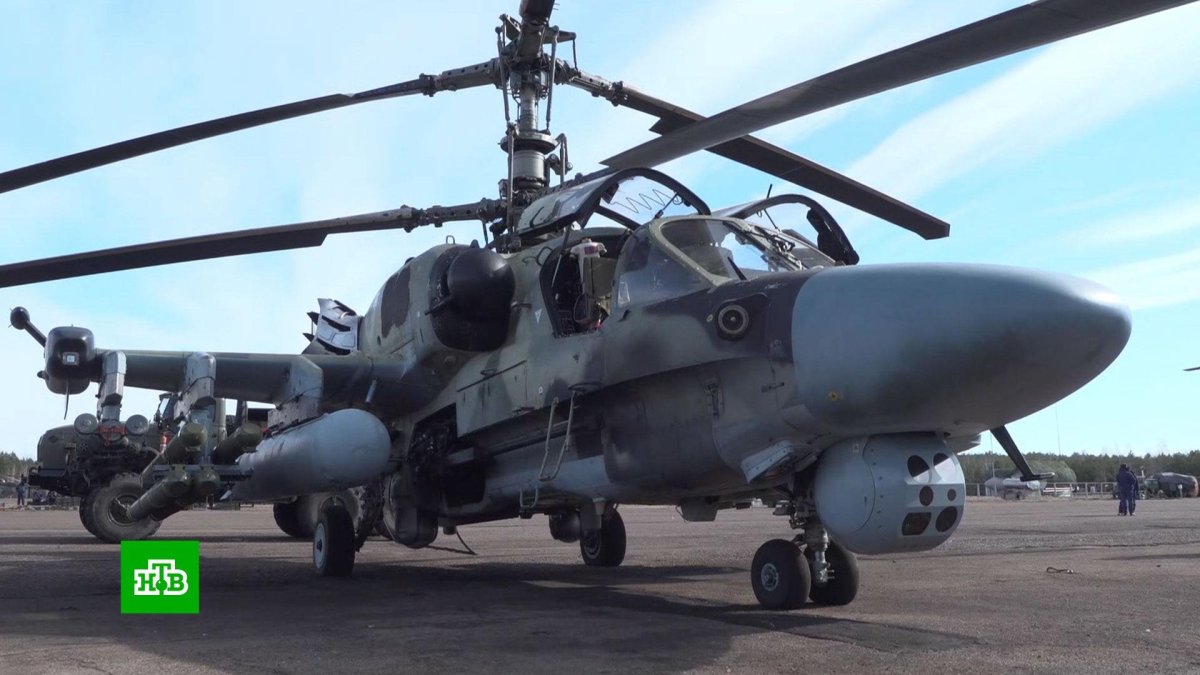 Ка-52 Аллигатор на Украине