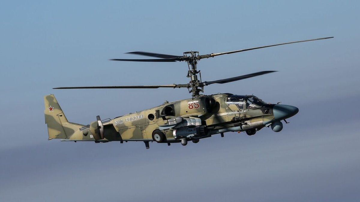 Вертолёт к-52 Аллигатор