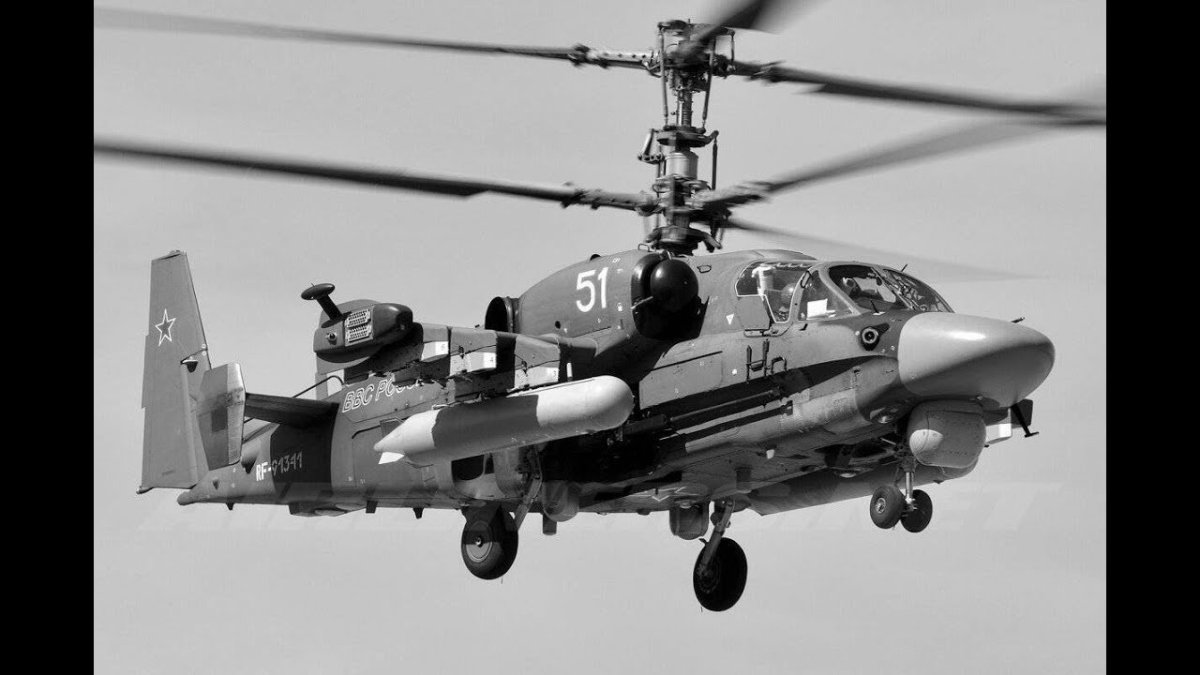 Ударный вертолет ка-52 Аллигатор