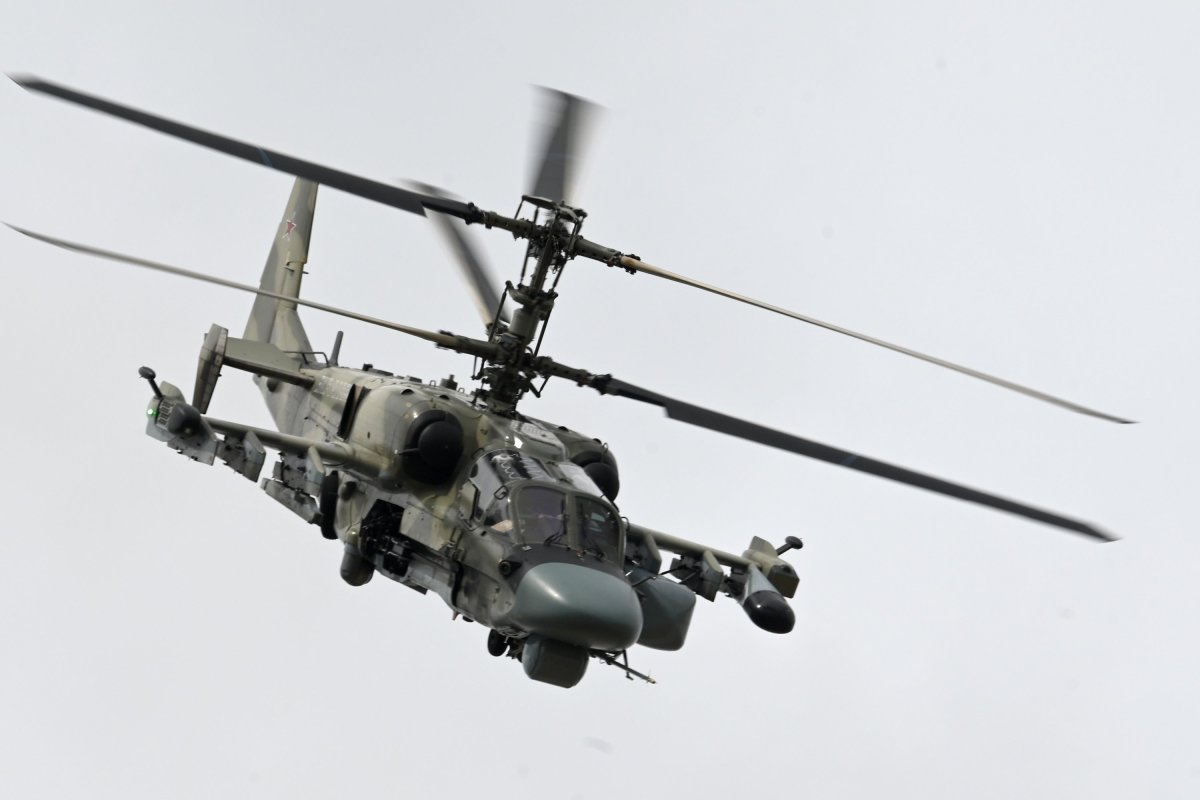 Вертолет ка-52 "Аллигатор"