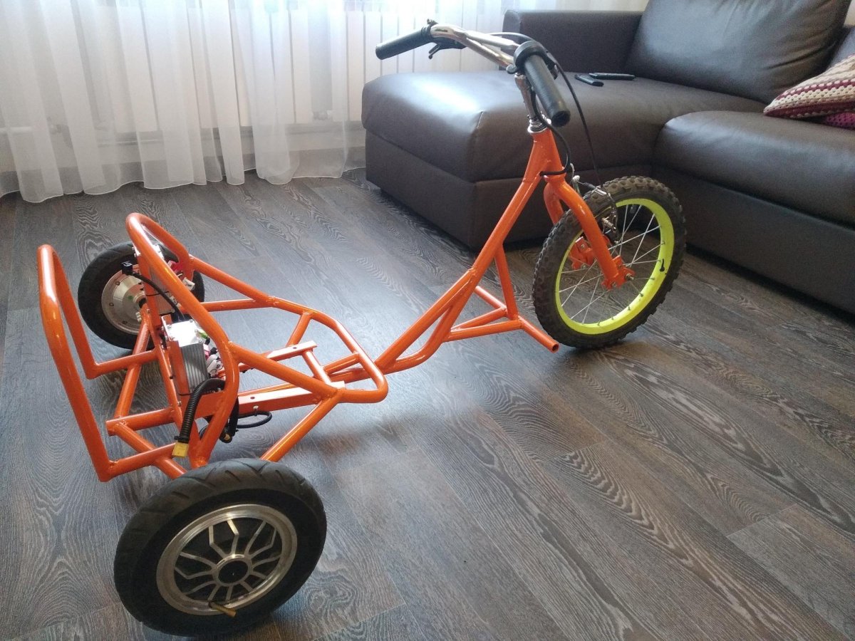 Дрифт трайк из гироскутера