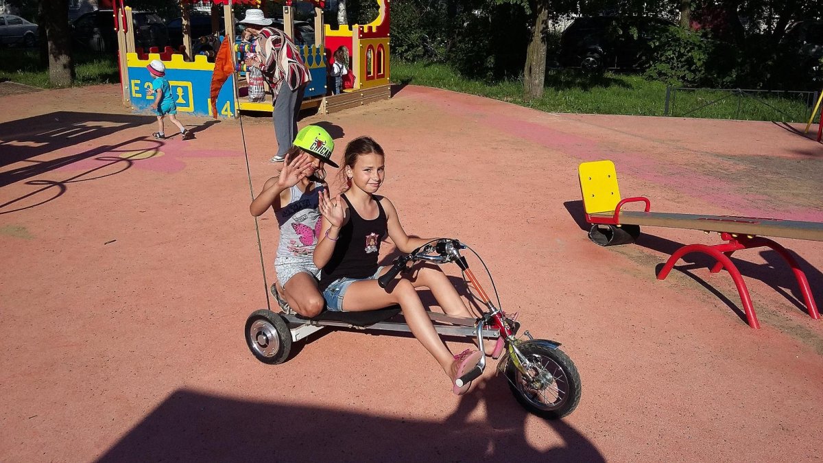 Гироскутер трайк