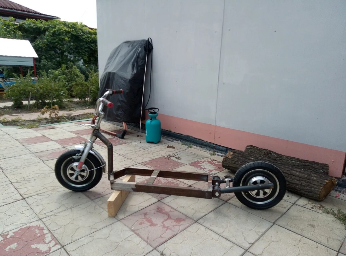 Грузовичок из гироскутера