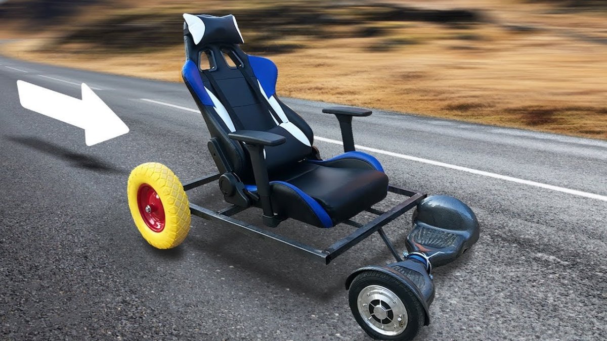 Машина из гироскутера