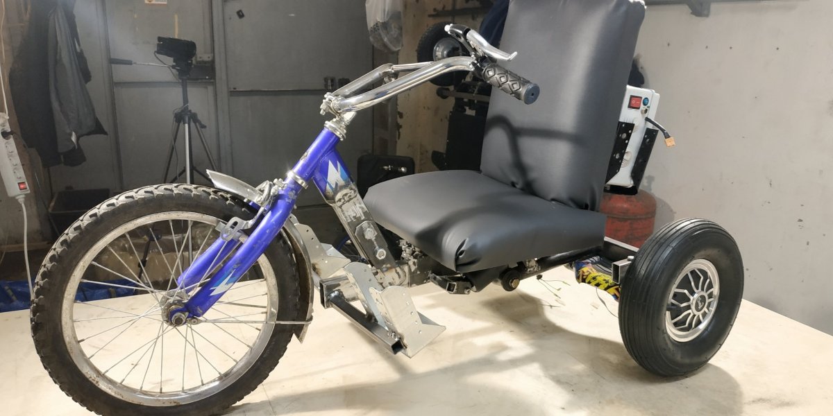 Электро дрифт трайк