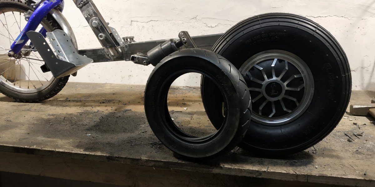 Электро трайк самодельный