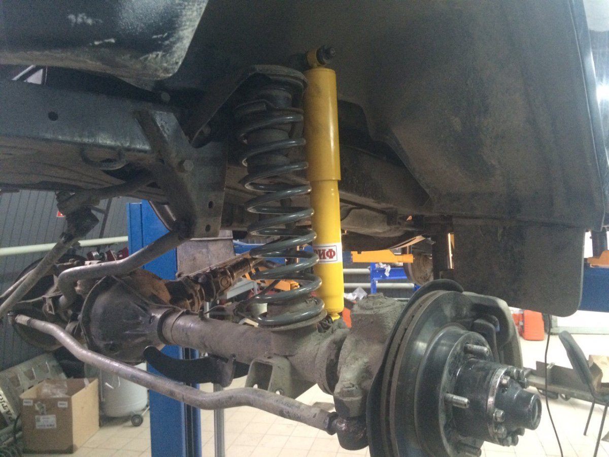 Ходовая часть УАЗ Патриот 2007