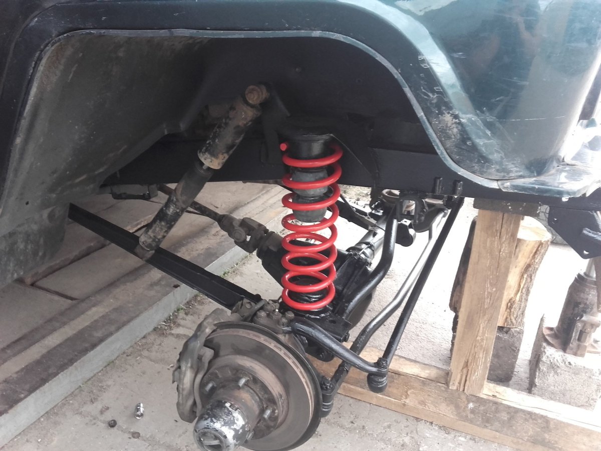 Лифт передней подвески УАЗ Хантер