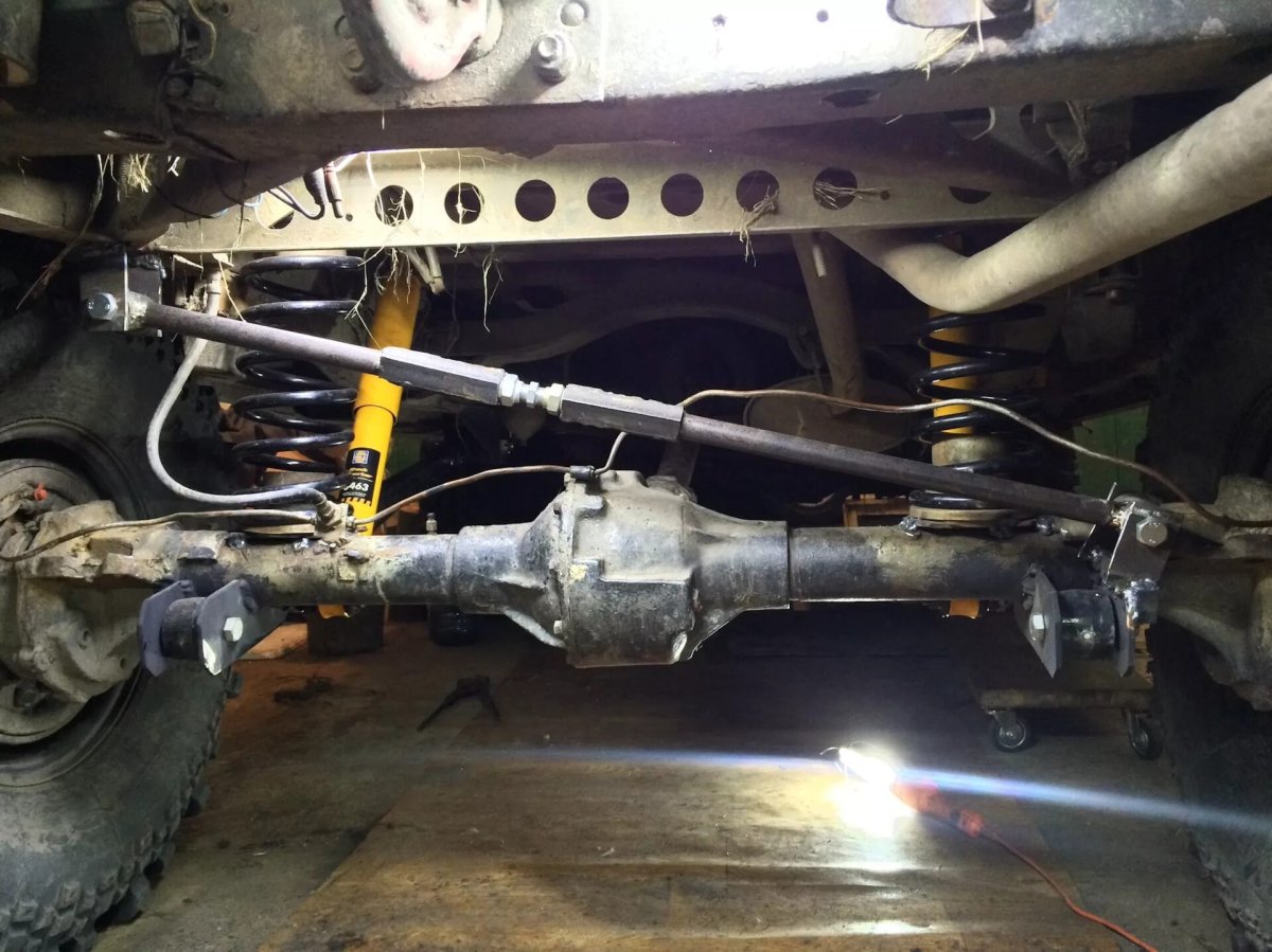 Задняя подвеска УАЗ 469