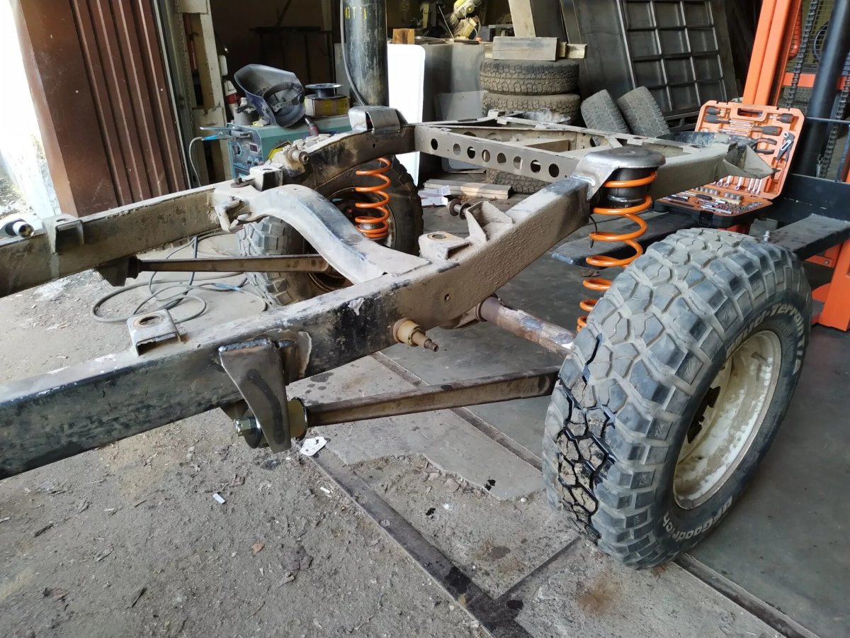 Пружинная подвеска на УАЗ 469