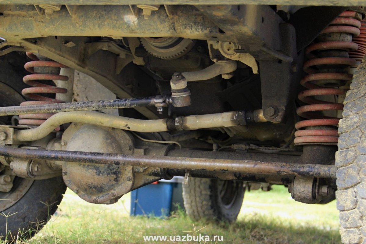 Передняя подвеска УАЗ Хантер