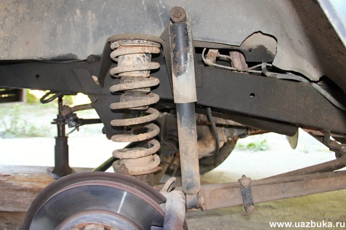 Пружинная подвеска УАЗ Хантер