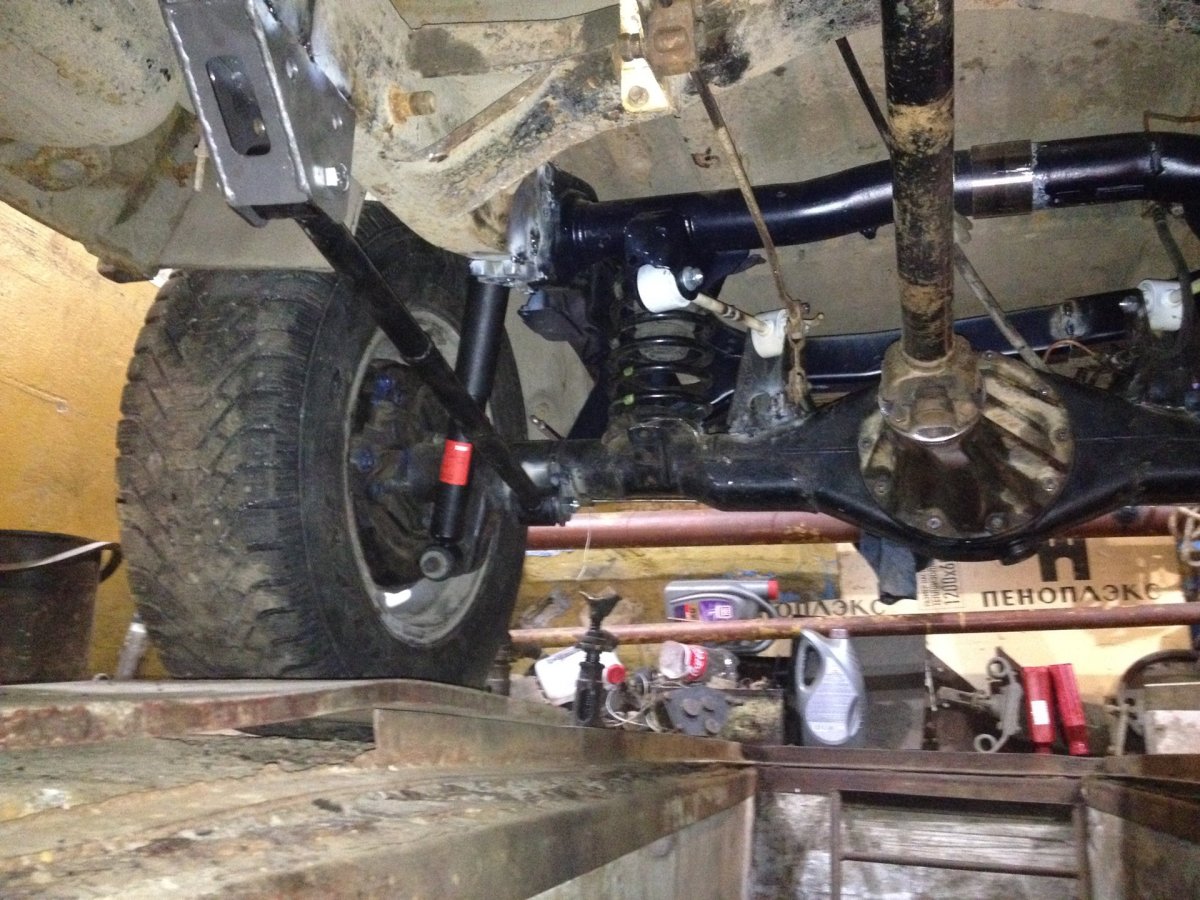 Независимая подвеска на УАЗ 469