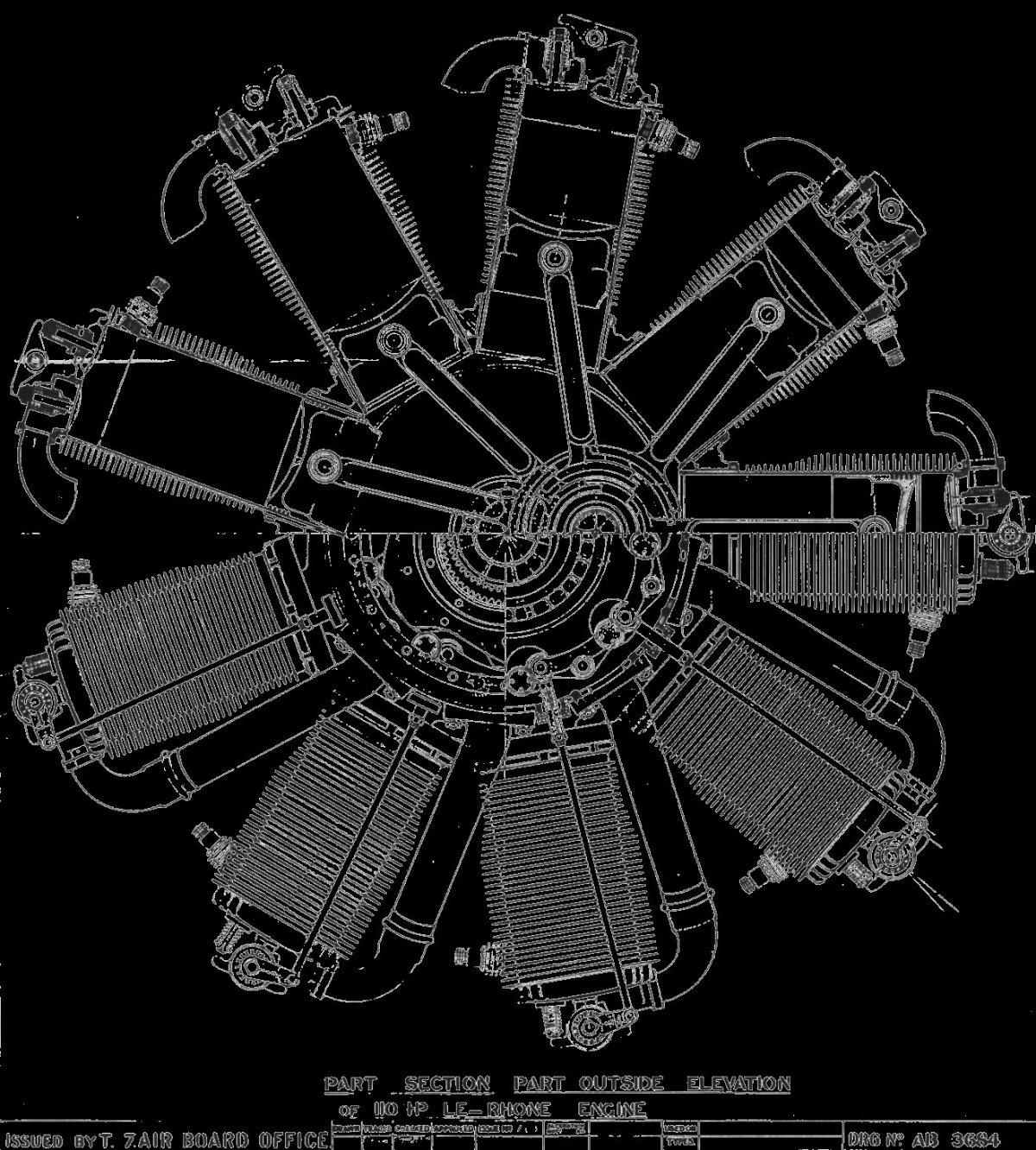 М-501 — авиационный звездообразный дизельный двигатель