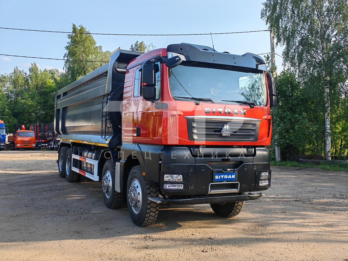Ситрак самосвал 8х4 38куб