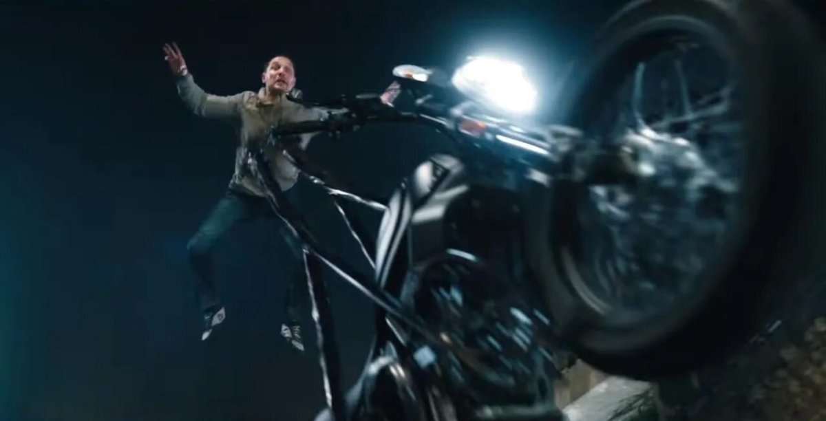 Мотоцикл Тома Харди в фильме Веном