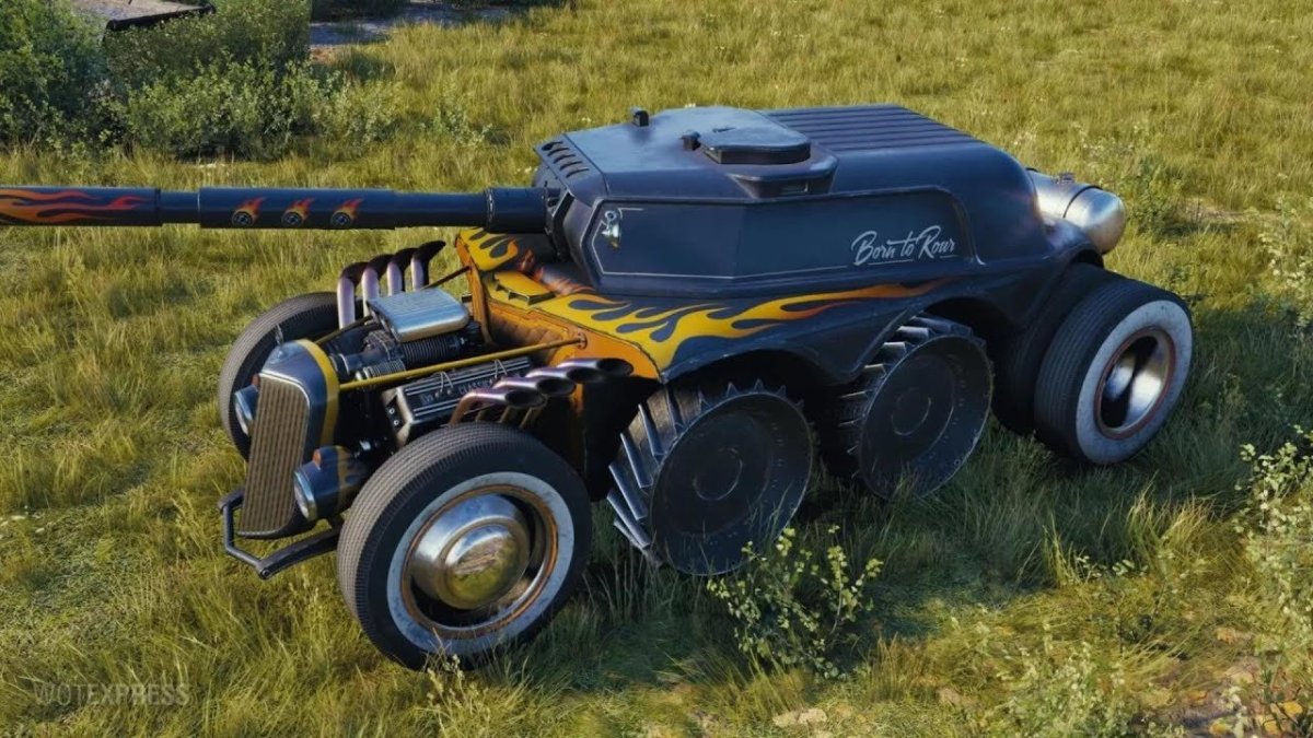 3д стиль на ебр 105 хот род