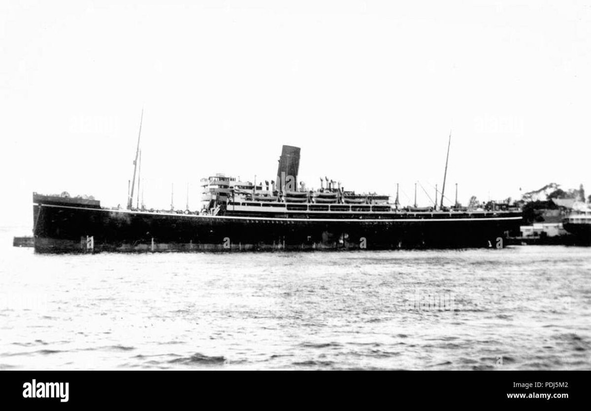 Пароход Монголия