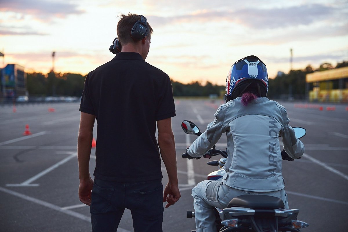 Обучение вождению мотоцикла