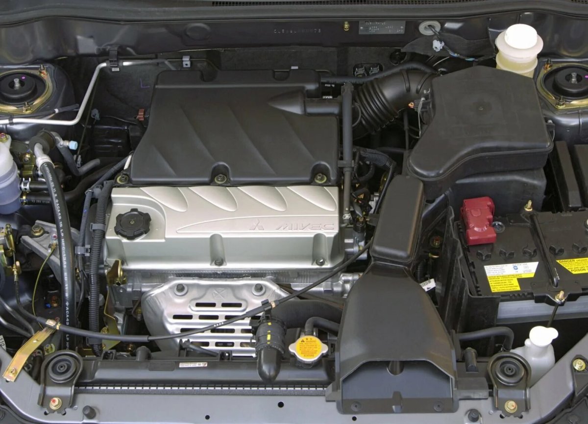 Митсубиси Аутлендер 1 двигатель 2,4