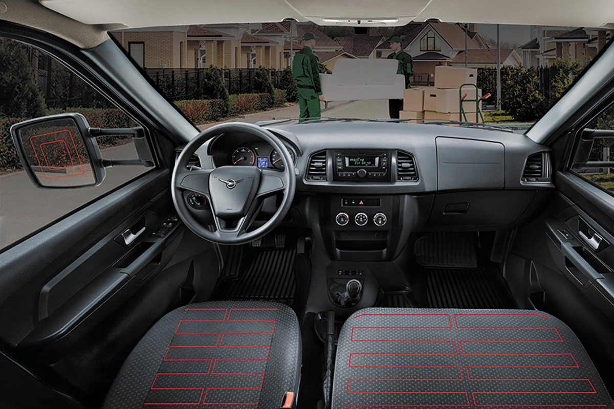 УАЗ Патриот пикап 2021 салон