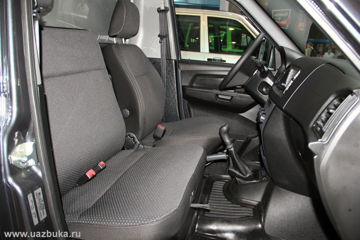 Салон УАЗ профи с двойной кабиной