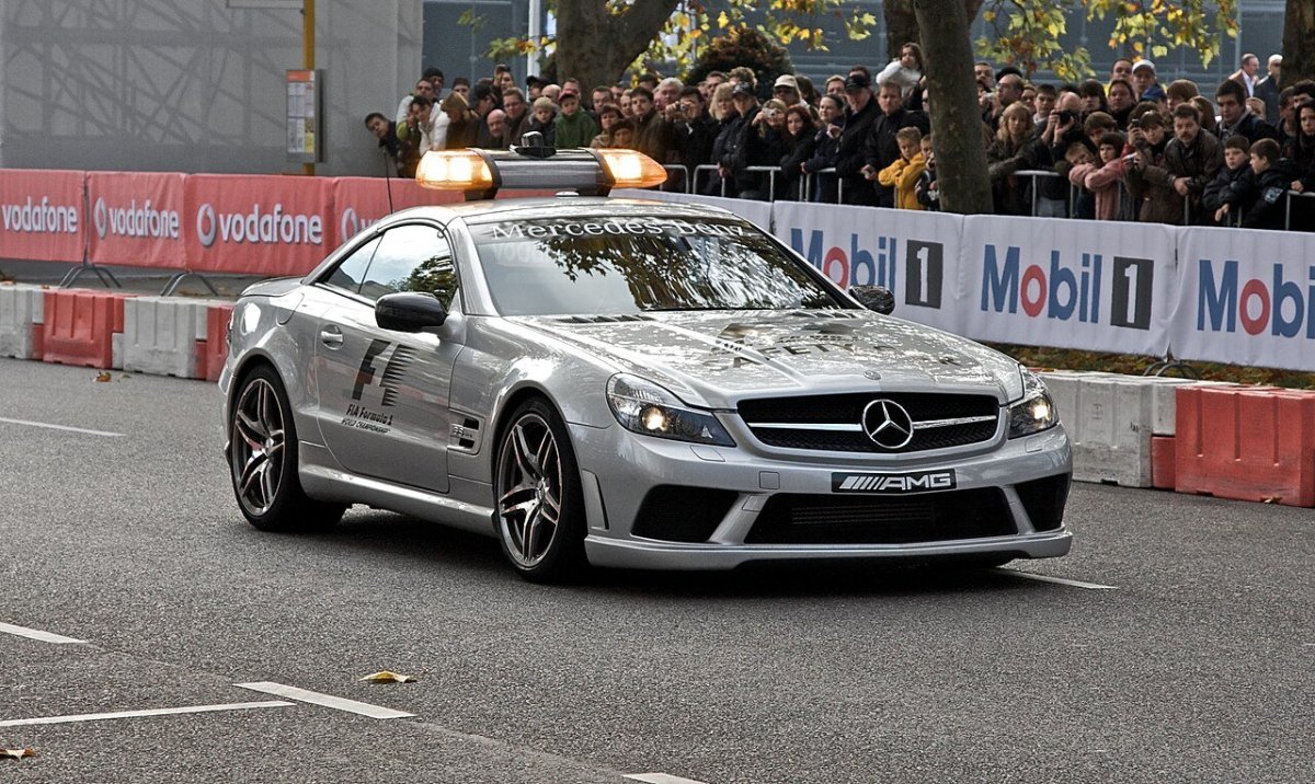 R230 Mercedes Pace car