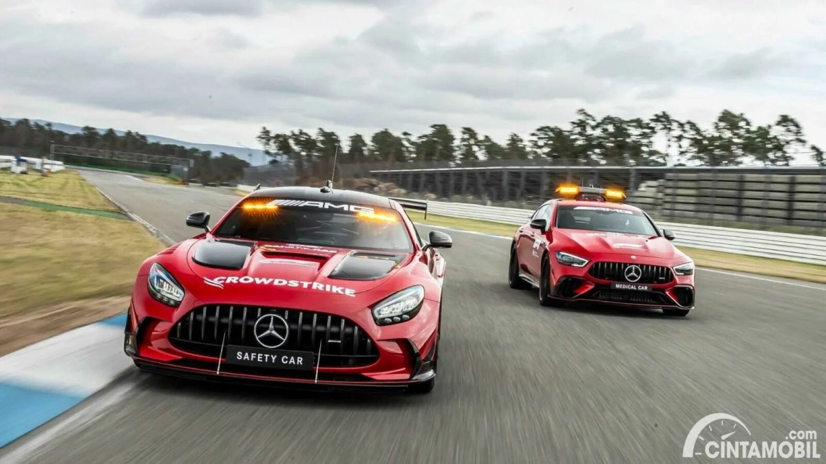 Safety car f1 AMG gt 4