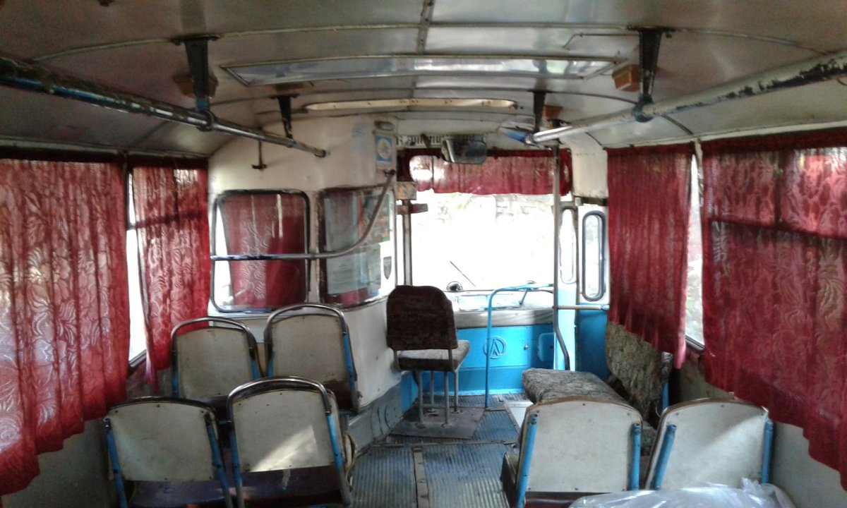 ЛАЗ-695н салон