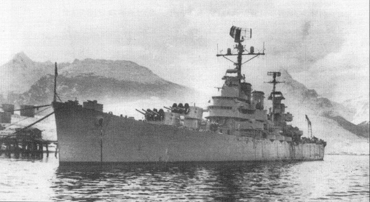 Аргентинский крейсер генерал Бельграно