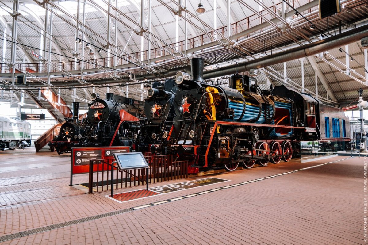 Железнодорожный музей в Санкт-Петербурге на Балтийском вокзале
