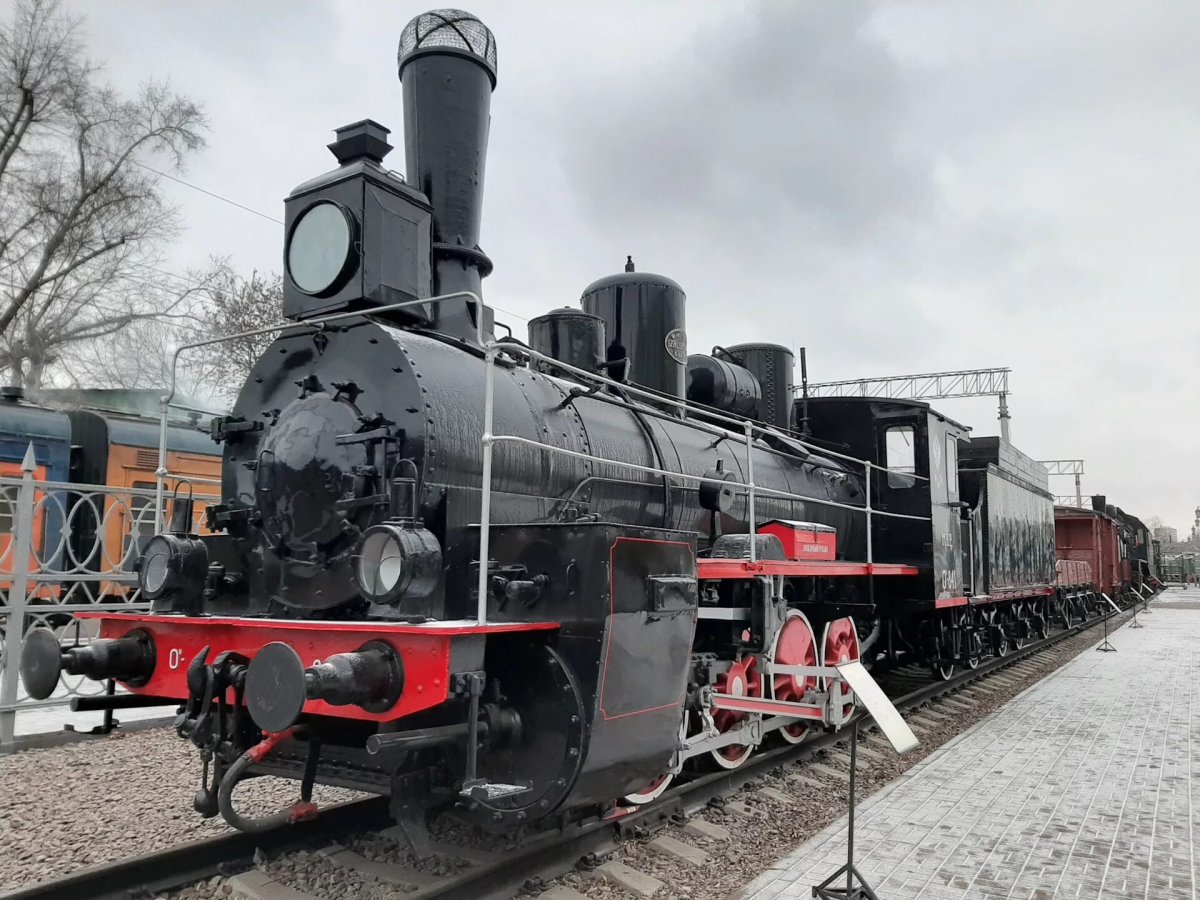 Музей Паровозов на Рижском вокзале