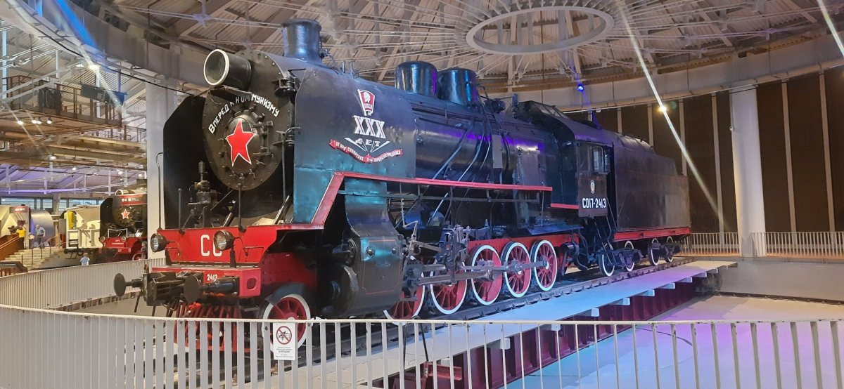 Железнодорожный музей в Санкт-Петербурге