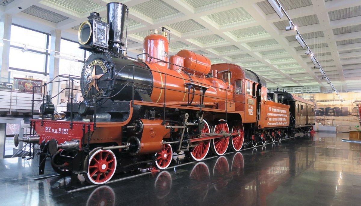 Паровоз Ленина на Финляндском