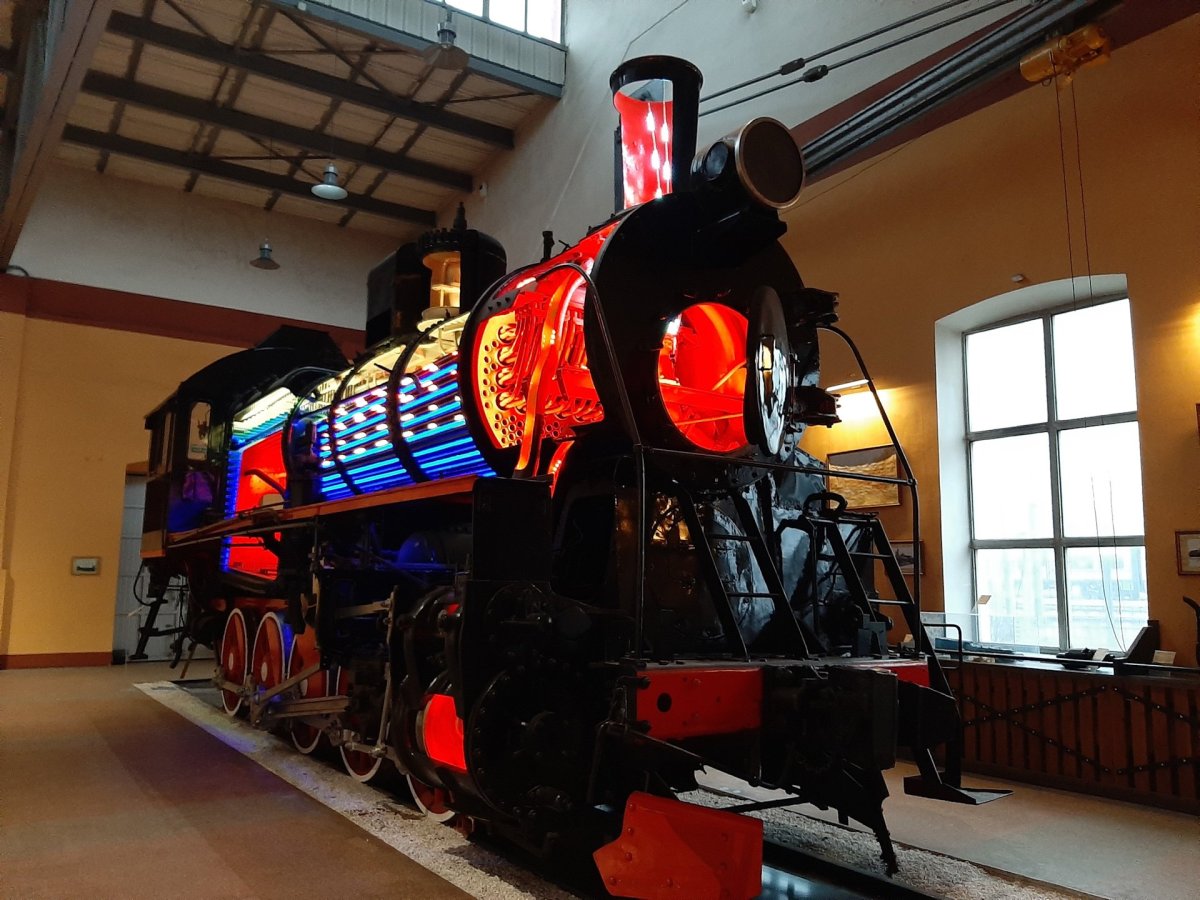 Станция Подмосковная музей и паровозное депо