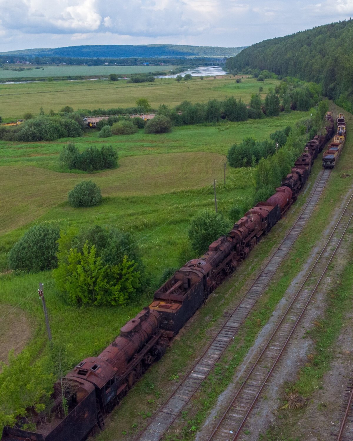 Кладбище Паровозов Пермский край 2023