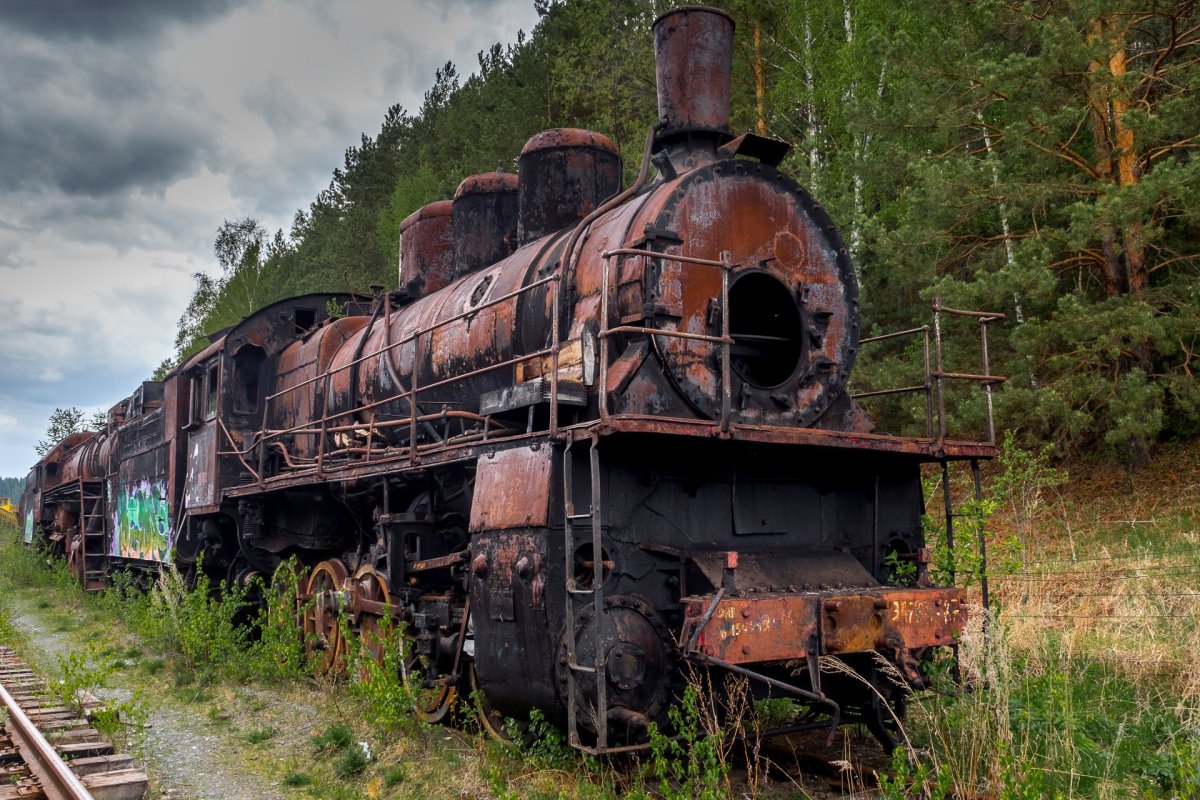 Кладбище Паровозов Пермский край