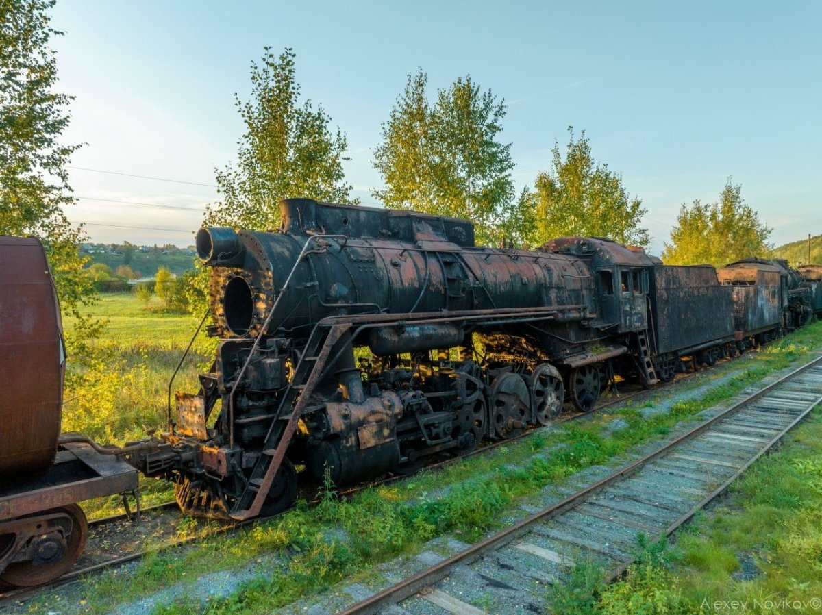 Кладбище Паровозов Златоуст