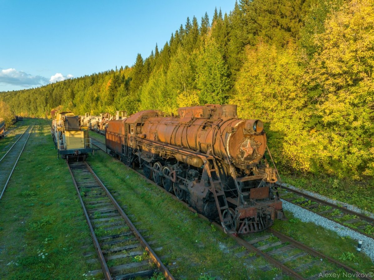 Кладбище Паровозов в Свердловской области