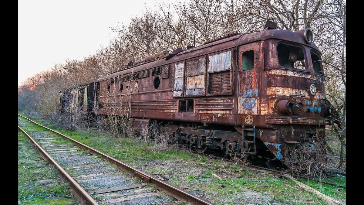 Кладбище поездов Ростов на Дону